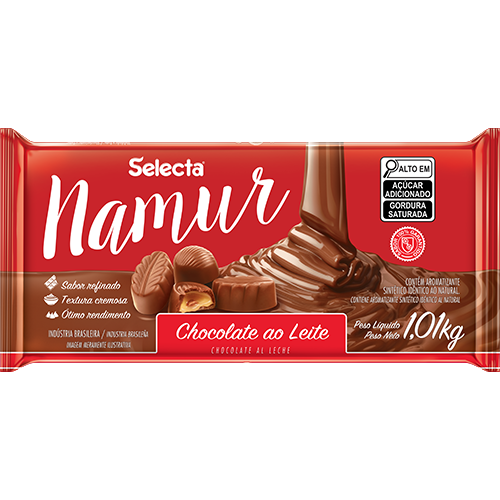 Chocolate Namur Ao Leite
