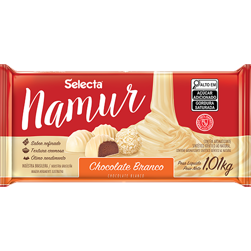 Chocolate Namur Branco