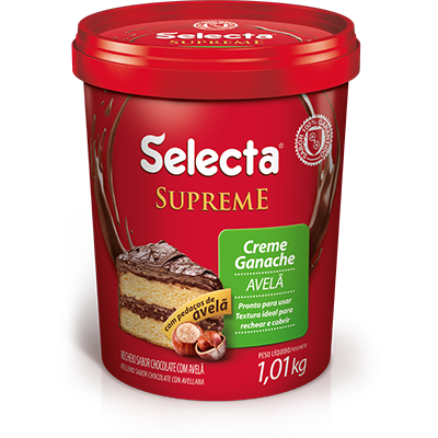 Ganache Supreme Sabor Chocolate com Avelã