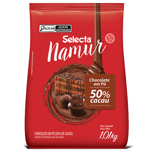 Chocolate em Pó Namur 50% Cacau