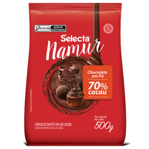 Chocolate em Pó Namur 70% Cacau